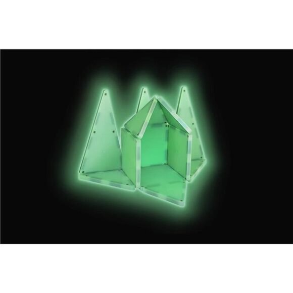 Magna-Tiles Glow In The Dark Set, The Original Magnetic Building Tiles - Picture 6 of 6